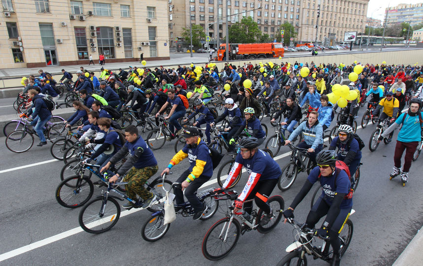 В Москве перекроют движение по набережным и Садовому кольцу из-за велофестиваля