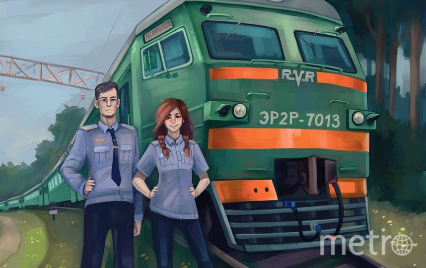 Рисунок Софьи, посвящённый любимой и желанной работе. Фото предоставлено героиней материала, "Metro"