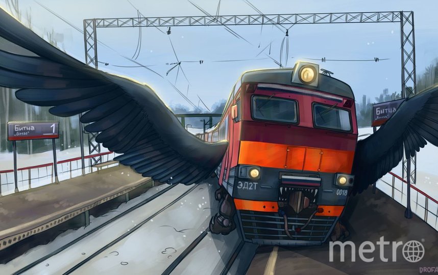 Рисунок Софьи, посвящённый любимой и желанной работе. Фото предоставлено героиней материала, "Metro"