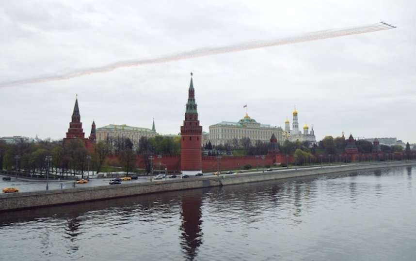 В Москве прошла репетиция воздушной части Парада Победы: фото