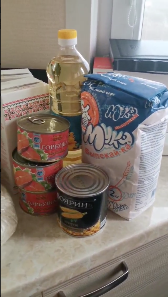 Часть продуктов из набора. Фото Полина Капрова