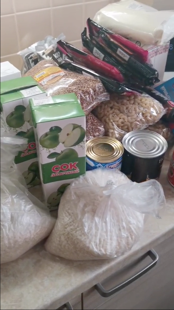 Часть продуктов из набора. Фото Полина Капрова