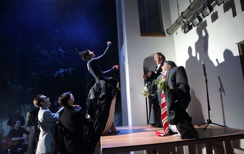 Премьера спектакля "Лес. Диалоги по дороге". Фото Наталия Чебан.