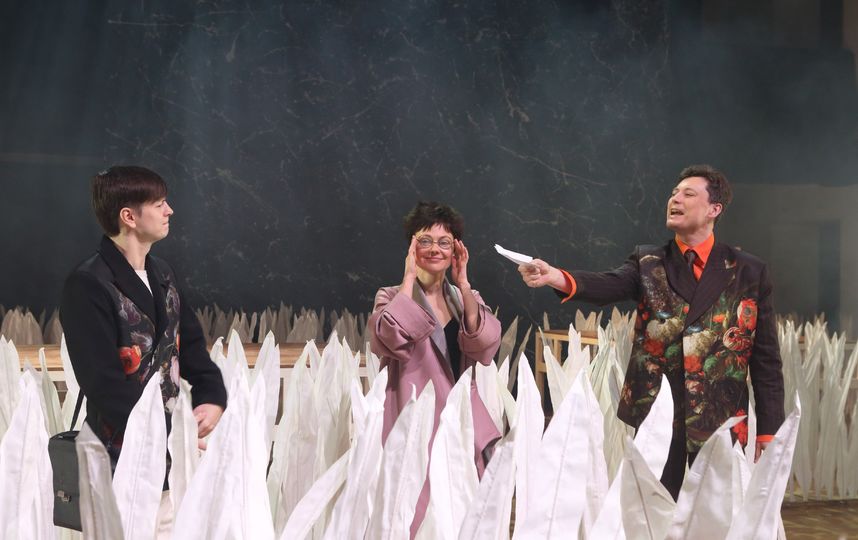 Премьера спектакля "Лес. Диалоги по дороге". Фото Наталия Чебан.