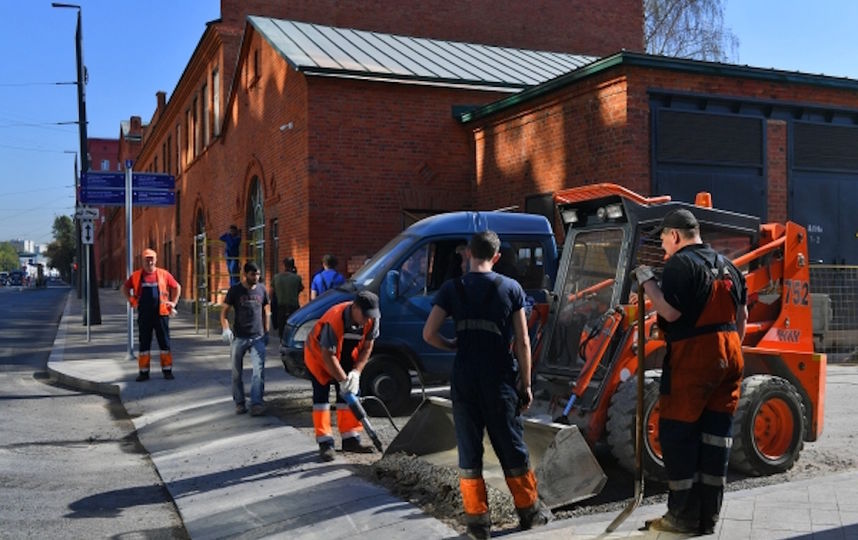 В Москве территорию у станции метро "Марьина Роща" благоустроят