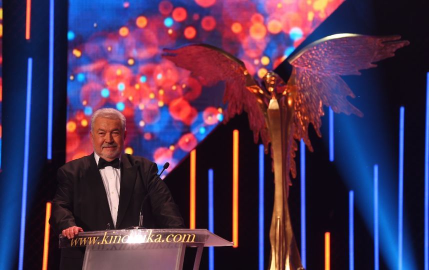 Юлий Гусман – ведущий 32-й церемонии вручения премии "Ника". Фото Василий Кузьмичёнок