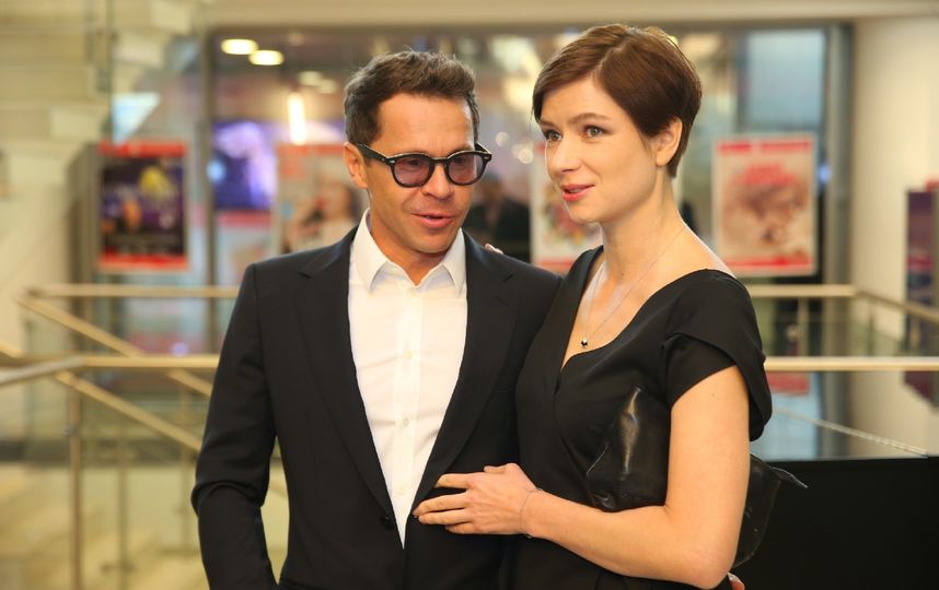 Павел Деревянко со спутницей. Фото Василий Кузьмичёнок