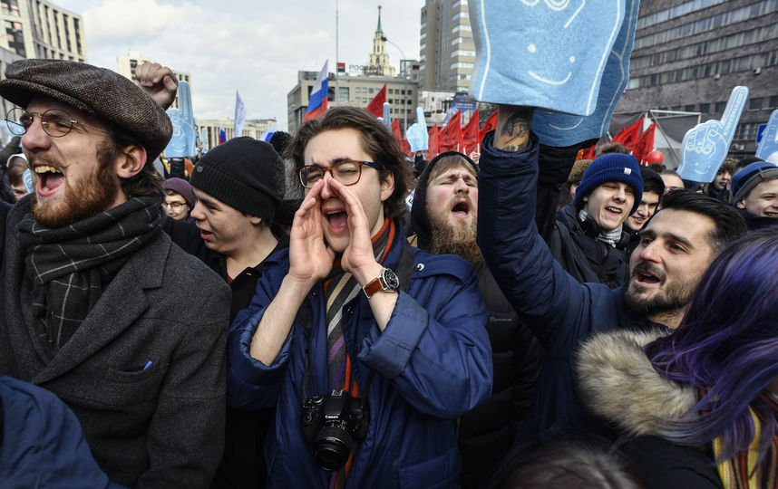 В Москве завершился митинг против изоляции Рунета