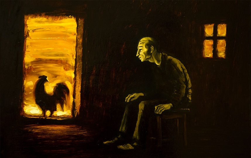 Рисунки Игоря Шаймарданова. "Золотой петушок". Фото предоставлены Государственным музеем имени А.С. Пушкина