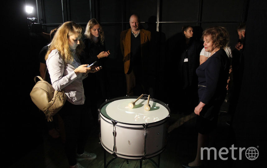 Выставка посвящённая 100-летию Юрия Любимова. Фото Василий Кузьмичёнок, "Metro"