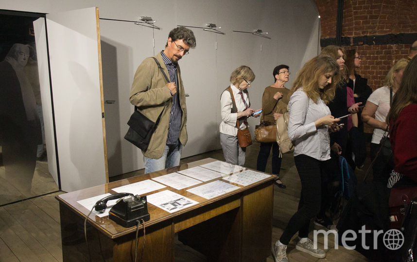 Выставка посвящённая 100-летию Юрия Любимова. Фото Василий Кузьмичёнок, "Metro"