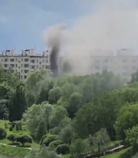 Видео с места событий появилось в Сети. Фото канал Скандалиссимо, Скриншот Youtube