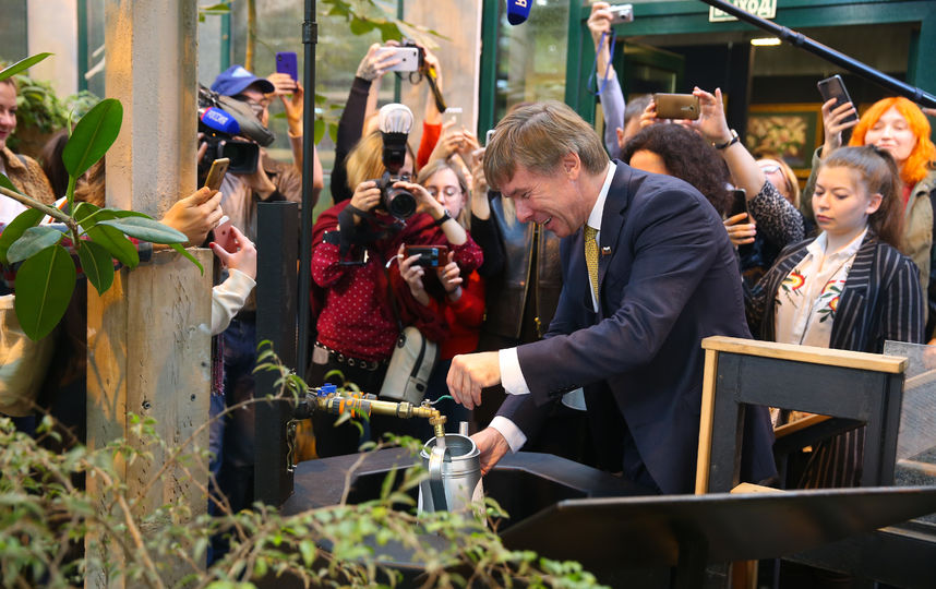 В Ботаническом саду МГУ стартовал экологический проект. Фото Василий Кузьмичёнок