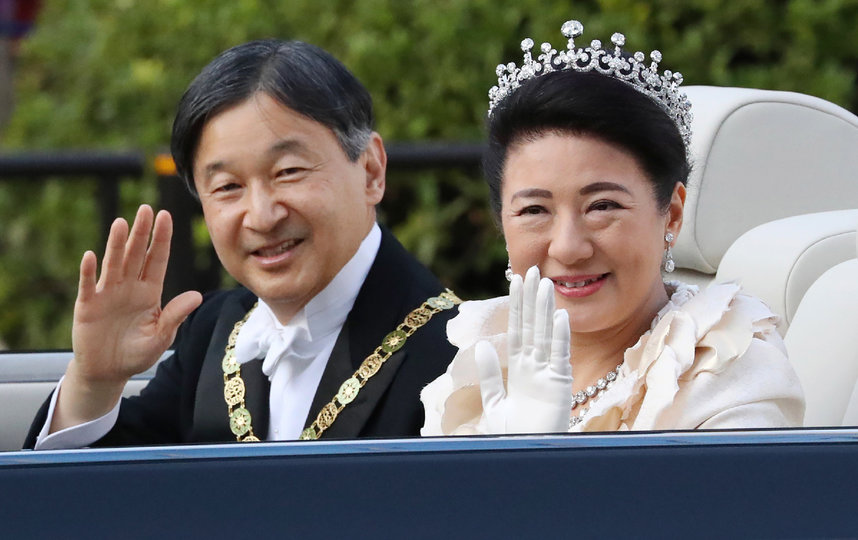 Император Нарухито и императрица Масако. Фото AFP