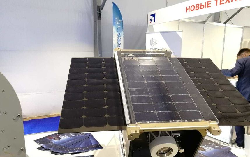 Микроспутник покрыт светодиодными лазерами. Фото предоставила компания Avant Space