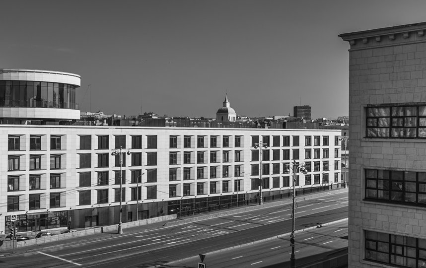 Сергей Пономарев. Вид на Balchug Residence и здание Университета им. А.Н. Косыгина. Фото предоставлено пресс-службой Музея Москвы