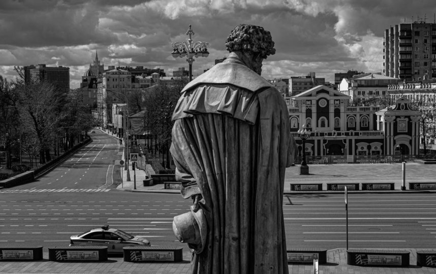 Сергей Пономарев. Памятник Пушкину. Пушкинская Площадь. Тверской Бульвар. Фото предоставлено пресс-службой Музея Москвы