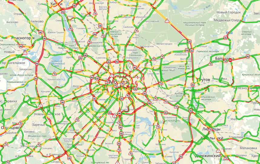 Пробки в Москве. Карта загруженности дорог. Карта загруженности дорог Москвы. Загруженность дороги в определенное время
