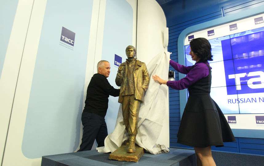 Макет памятника Сергею Бодрову-младшему. Фото Василий Кузьмичёнок