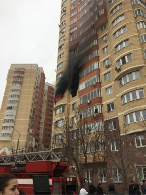 "Всё было в крови": Очевидец жуткого пожара в подмосковном Красногорске рассказал о ЧП