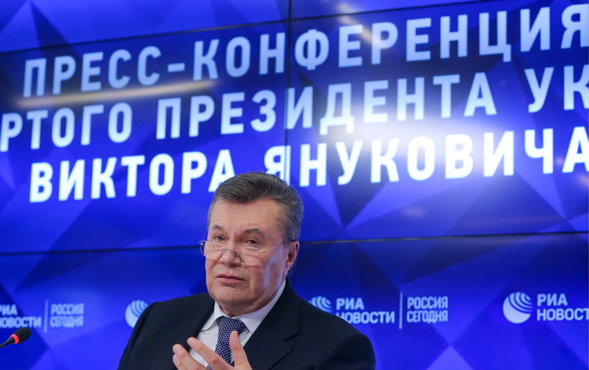 Экс-президент Украины Виктор Янукович. Фото Getty