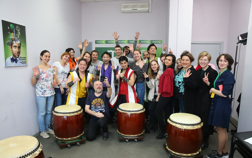 Gyouten с редакцией Metro. Фото Василий Кузьмичёнок