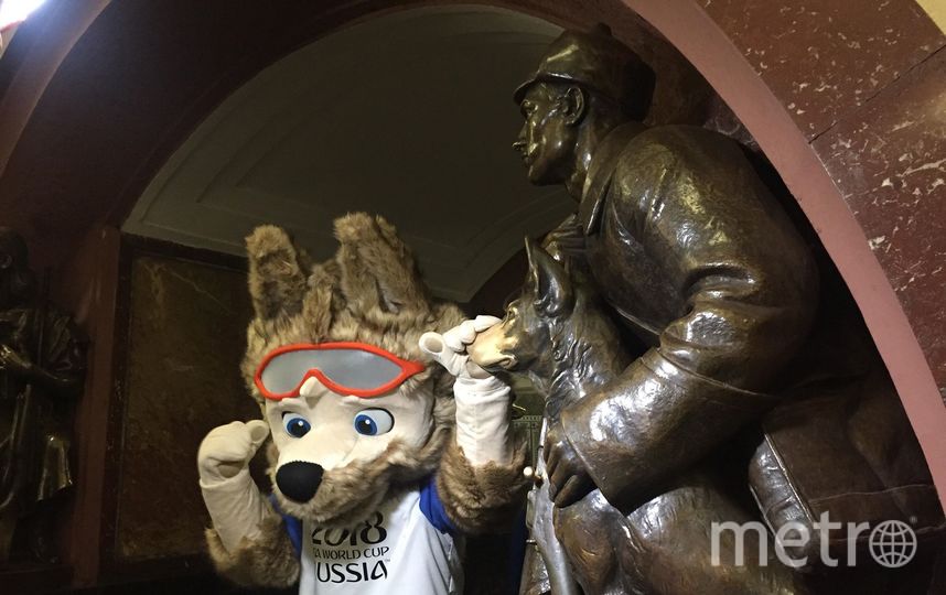 Забивака на "Площади Революции". Фото Дмитрий Беляев, "Metro"