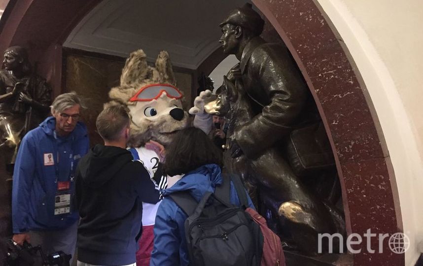 Забивака на "Площади Революции". Фото Дмитрий Беляев, "Metro"