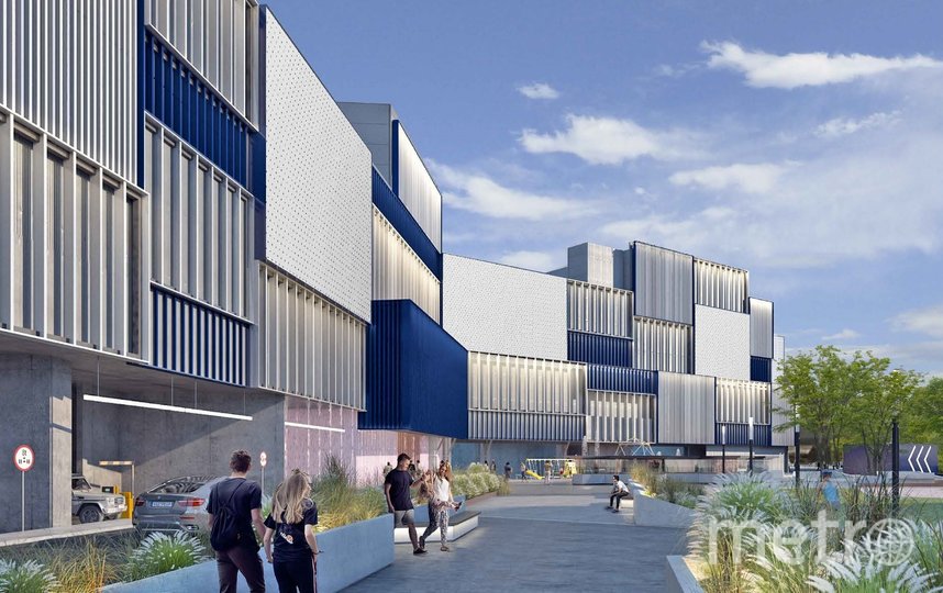 Так ТЦ будет выглядеть после реконструкции, проект. Фото Форт Групп Девелопмент, предоставлено Москомархитектурой, "Metro"