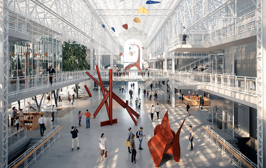 Проект. Фото предоставлено пресс-службой Москомархитектуры, "Metro"