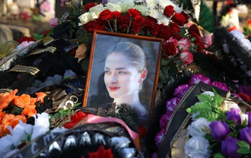 Похороны Анастасии Ещенко. Фото РИА Новости