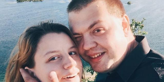 Екатерина Сергеева и её муж Даниил.
