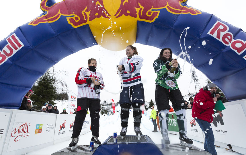 Финал женского забега на Red Bull Riders Cup Russia.