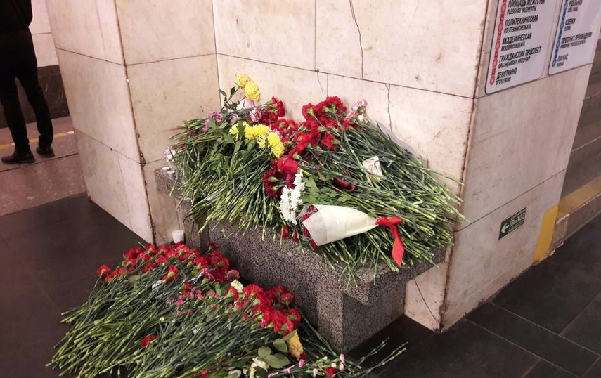 Станция метро "Технологический институт" после трагедии. Фото "Metro"