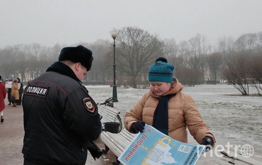 Акция протеста против присоединения Исаакиевского собора РПЦ. Санкт-Петербург. Фото Алёна Бобрович, "Metro"