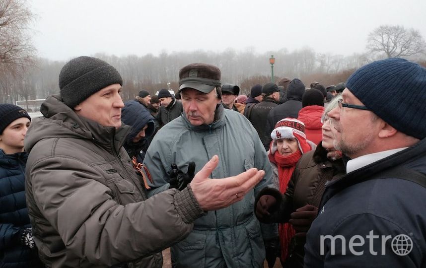 Акция протеста против присоединения Исаакиевского собора РПЦ. Санкт-Петербург. Фото Алёна Бобрович, "Metro"