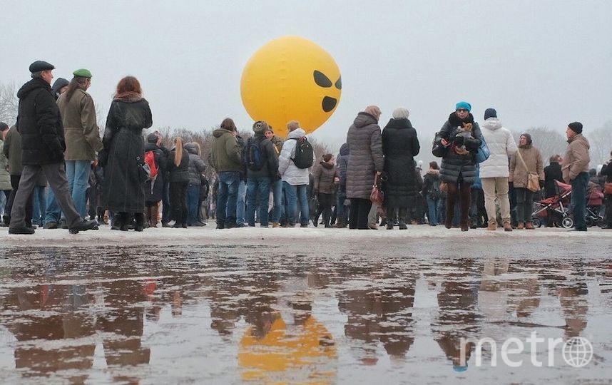 Акция протеста против присоединения Исаакиевского собора РПЦ. Санкт-Петербург. Фото Алёна Бобрович, "Metro"