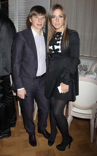 Андрей Аршавин с бывшей гражданской супругой Юлией Барановской. Фото Getty