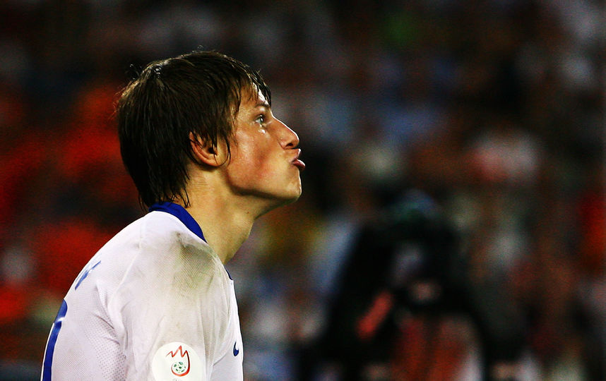 Андрей Аршавин на Евро-2008 в матче против голландцев. Фото Getty