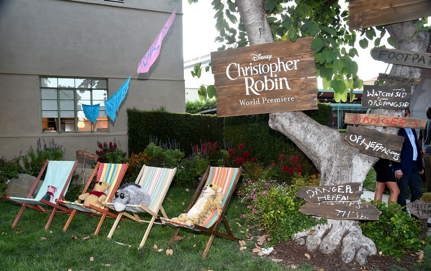 В прокат вышел фильм Кристофер Робин. Фото Getty