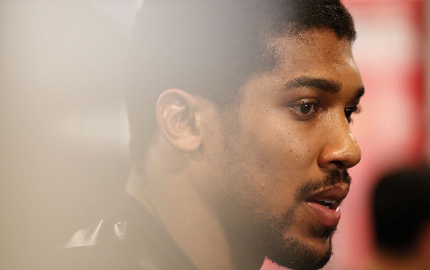 Тренировка Джошуа. Фото AFP