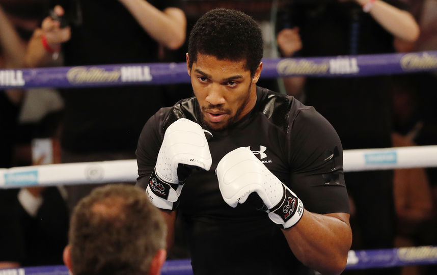 Тренировка Джошуа. Фото AFP