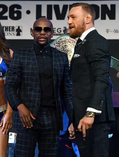 Флойд Мейвезер перед боем. Фото Getty