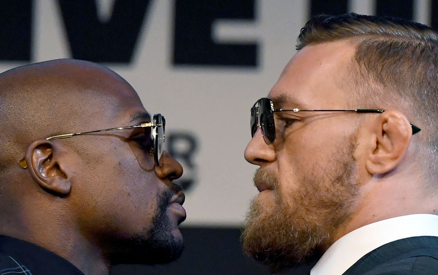 Флойд Мейвезер перед боем. Фото Getty