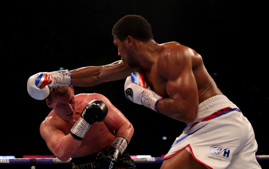 Энтони Джошуа нокаутировал Александра Поветкина. Фото Getty