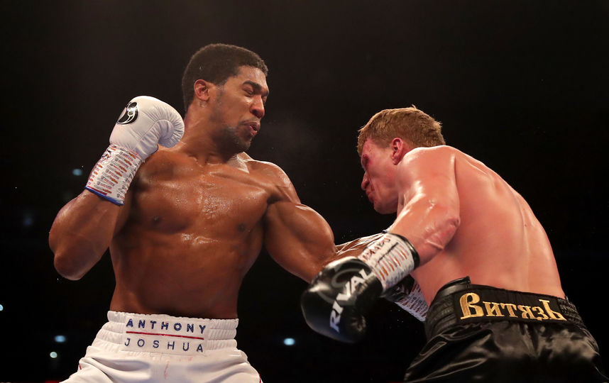 Энтони Джошуа нокаутировал Александра Поветкина. Фото Getty