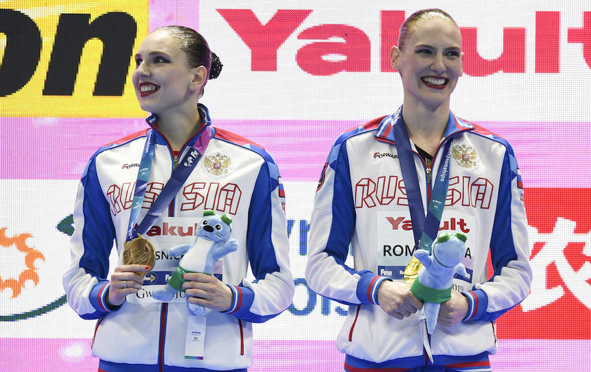 Светлана Ромашина и Светлана Колесниченко. Фото AFP