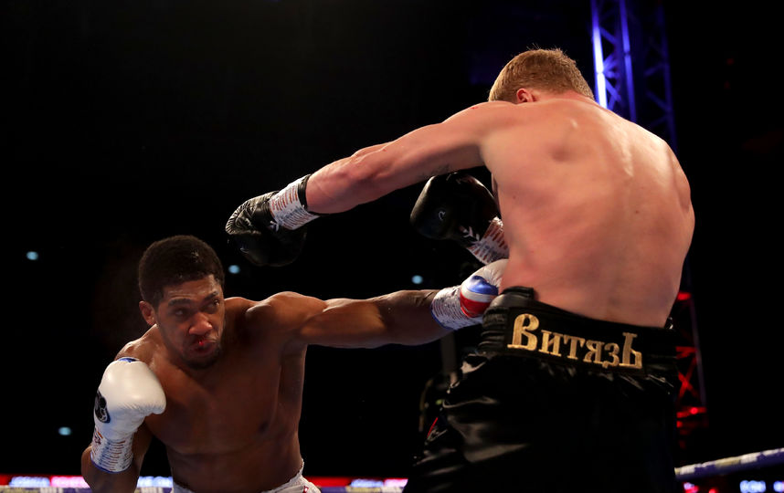 Энтони Джошуа нокаутировал Александра Поветкина. Фото Getty