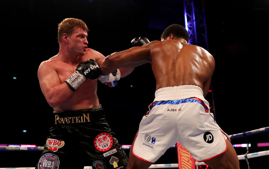 Энтони Джошуа нокаутировал Александра Поветкина. Фото Getty