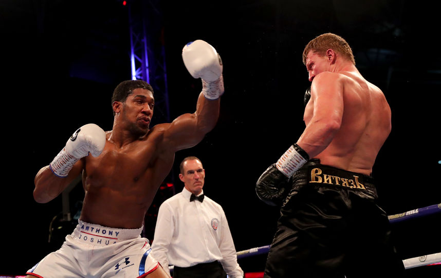 Энтони Джошуа нокаутировал Александра Поветкина. Фото Getty